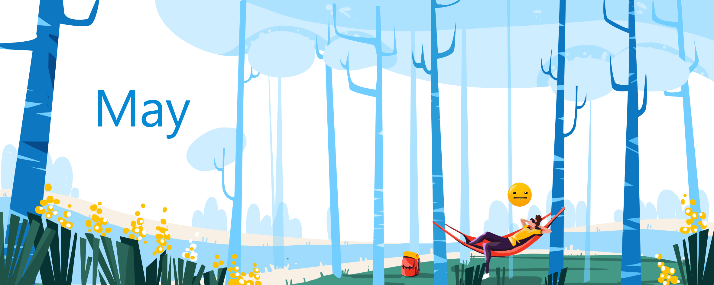 Mirorim A Year in Motion — calendar month illustration
